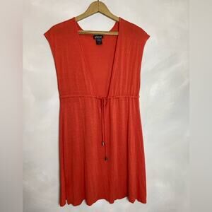 Santa Cruz‎ Orange Swim Coverup Sz M